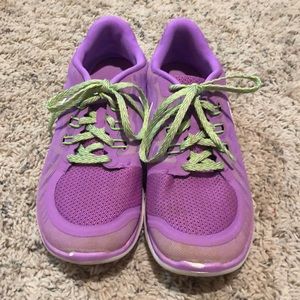 Purple Nike Free's